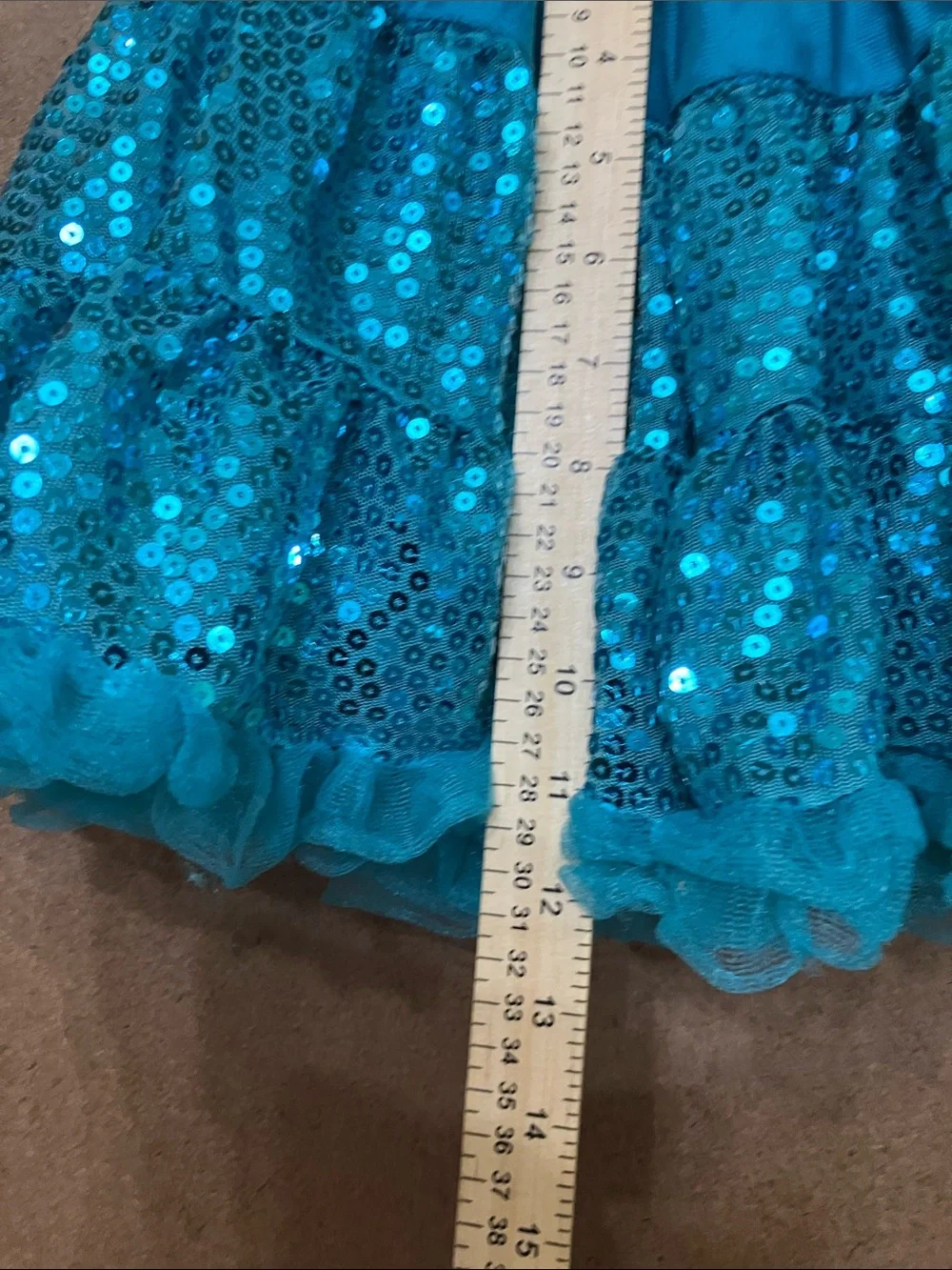 Dream dazzlers teal tiered